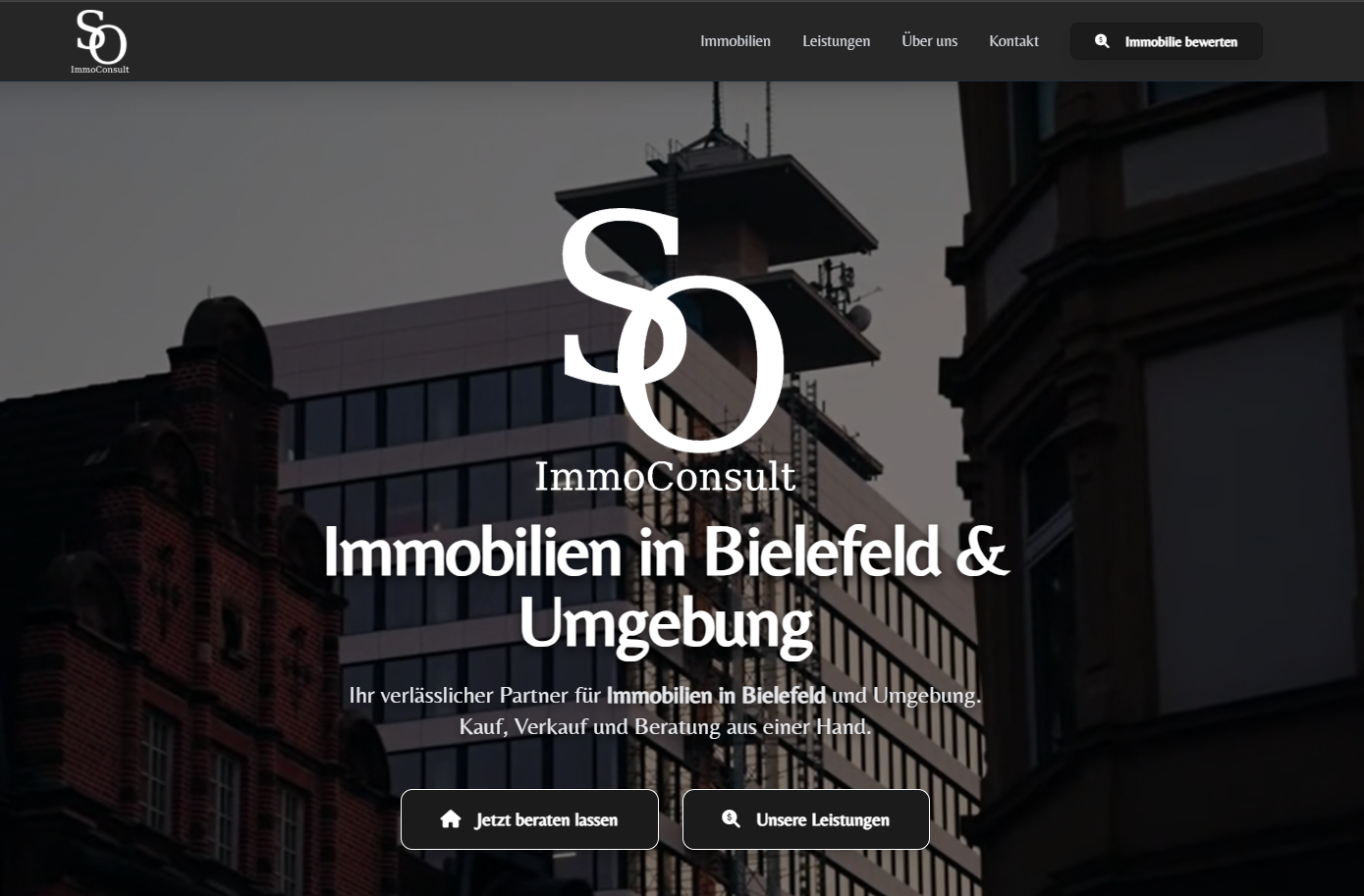 Vorschau der Website SO ImmoConsult